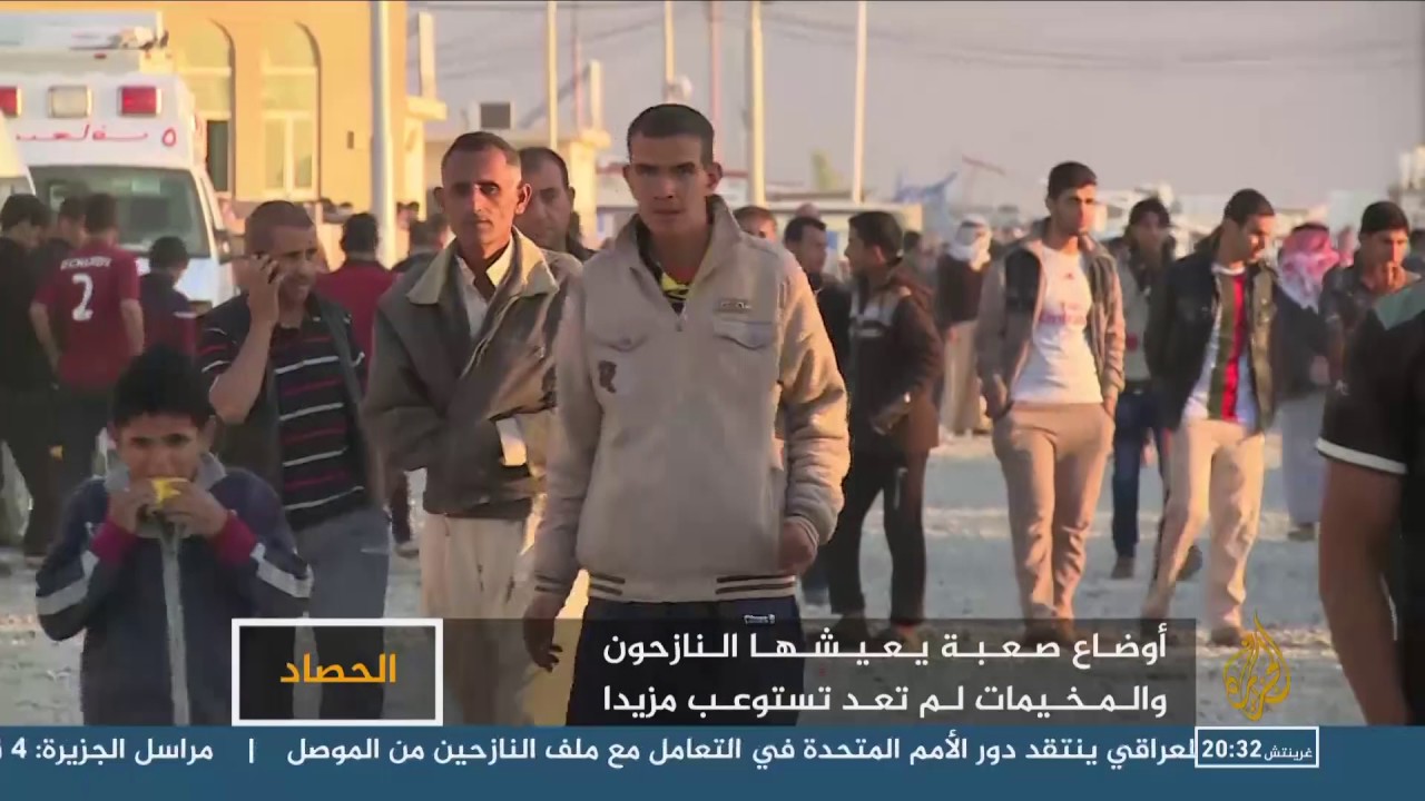 معاناة النازحين في مخيم ديبكة بمنطقة مخمور