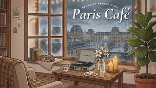 𝐏𝐀𝐑𝐈𝐒 𝐂𝐀𝐅𝐄́ ☕ Relaxing French Music | Acoustic Guitar & Accordion Melodies
