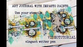 Art Journal Impasto Paints