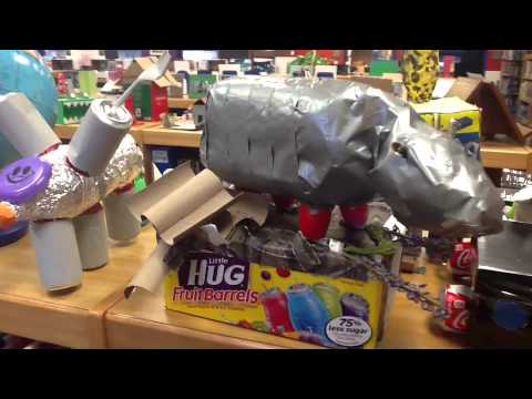 2nd Grade Recycle Project - YouTube