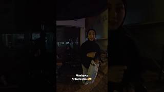 Mantiyla Hediyeleştik😅 Resimi