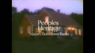Peoples Heritage Bank Portland Maine 02.20.93 90's Commercial