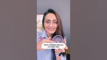 Home Remedies That Harm Skin Dermatologist Dr Aanchal Panth 