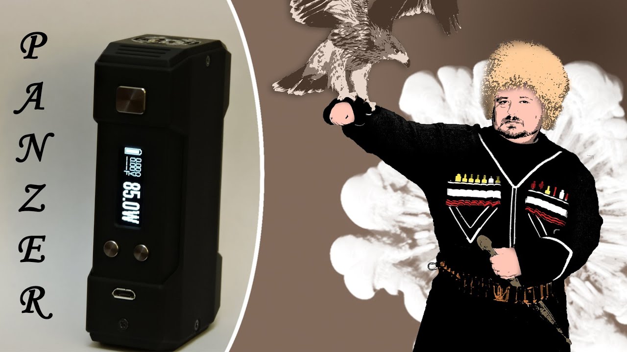 Think Vape Panzer 200W.4500mAh. DNA 200. Посылка от fasttech com