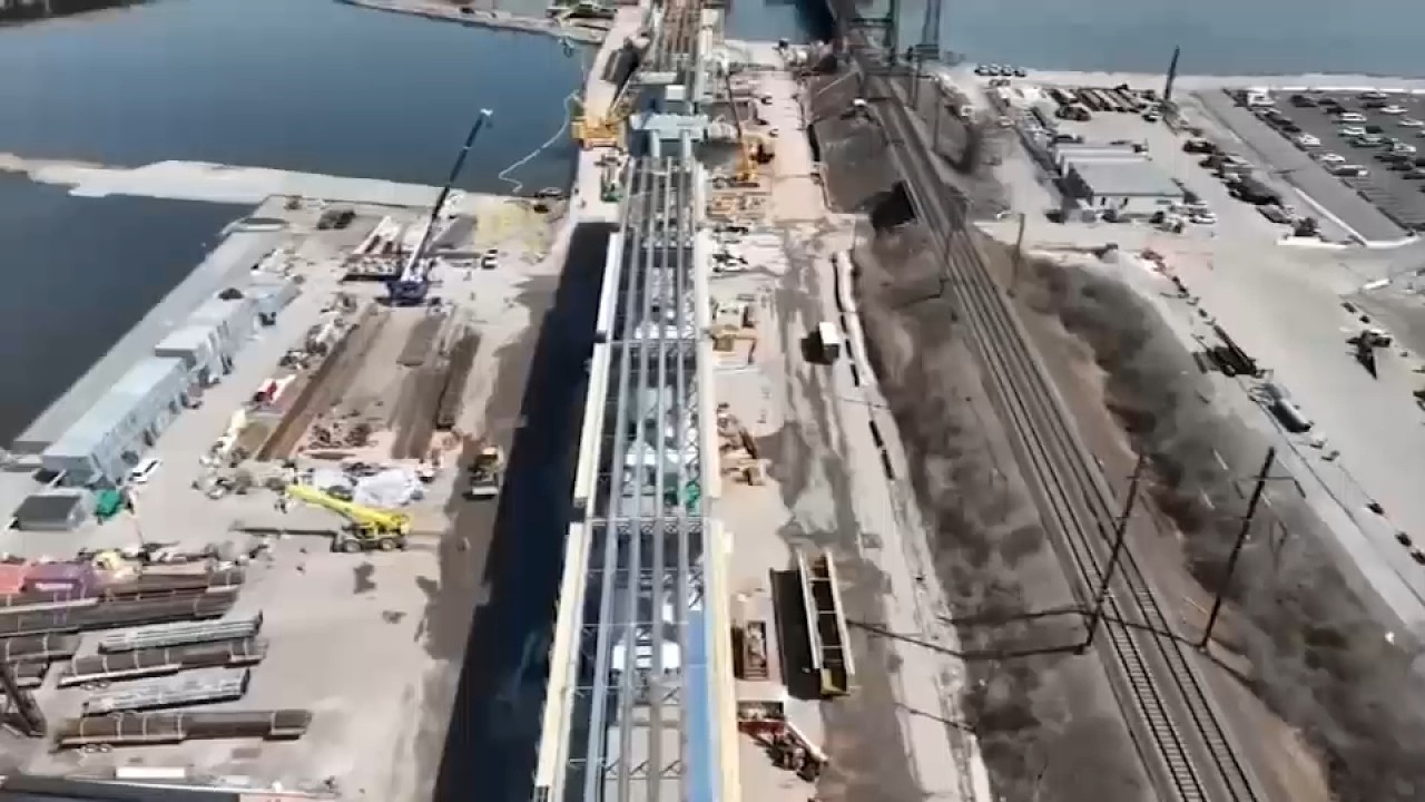 Portal Bridge project nears completion - YouTube