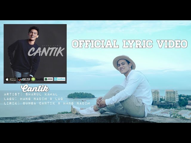 CANTIK - Sharul Kamal [Official Lyric Video] class=