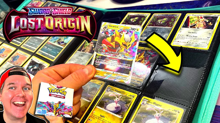 I Built My Lost Origin Pokémon Card Binder! (opening)