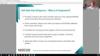 Behind the Numbers: Quality of Earnings in a Transaction