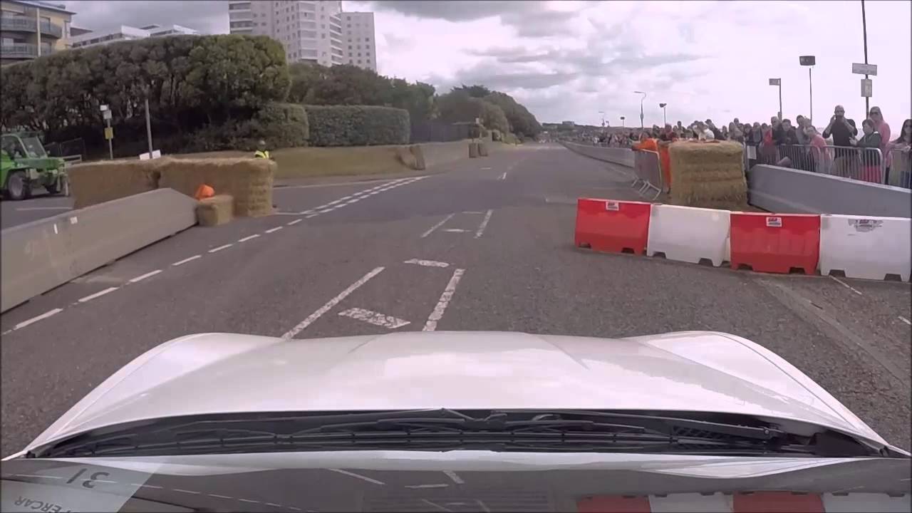Bournemouth Wheels Festival On Track Supercar Parade Hard Acceleration!