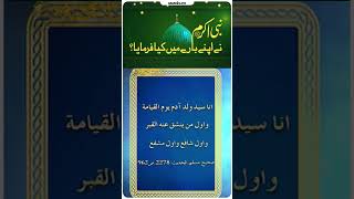 Nabi Akram ﷺ Ny Apny Bary Ma Kia Irshad Farmaya | Mufti Ali Asghar | Rabi ul Awal 2023 shorts naat