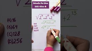 Very Nice Square Root Simplification Math Problem #maths