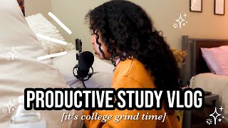 PRODUCTIVE STUDY VLOG 📚 🎧 | Colorado State University | Amanda