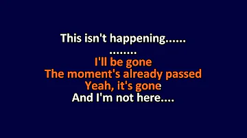 Radiohead - How To Disappear Completely - Karaoke Instrumental Lyrics - ObsKure