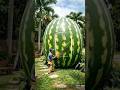 Amazing Giant Fruit House Transformation 🔥”#watersoundsHouse #GiantFruitHouse #ViralVideo