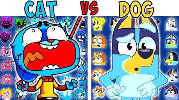 ALL CAT VS DOG TEST | FNF Character Test | Gameplay VS Playground