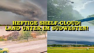 +++ SUPERZELLE SORGT FÜR SCHWERE UNWETTER IM SÜDWESTEN +++ HAGEL &amp; STARKREGEN IM KREIS GÖPPINGEN