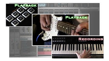 SONAR X1 - Demonstration - Performing and recording soft synths - Part 7