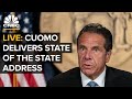 WATCH LIVE: New York Gov. Cuomo delivers state of the state address — 1/11/21