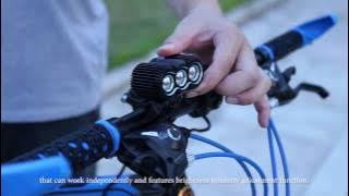 Download lagu Zanflare B3 is an innovative and unique bike light with a three eyed owl design