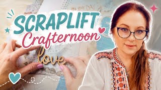 Scraplift Crafternoon | “Life is Awesome Fun” @ScrappingHarden