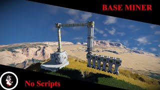 Space Engineers - Beginner Base miner NO SCRIPTS Net Worth