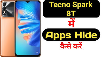 How to hide apps in Tecno Spark 8T || Tecno Spark 8T me app kaise hide kare ||
