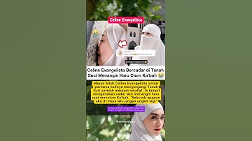 Celine Evangelista N4ngis haru mencium Ka