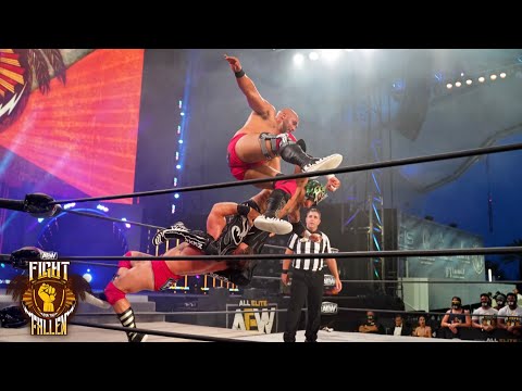 TWO OF THE BEST TAG TEAMS IN THE WORLD CLASHED-FTR v LUCHA BROS | AEW FIGHT FOR THE FALLEN, 7/15/20