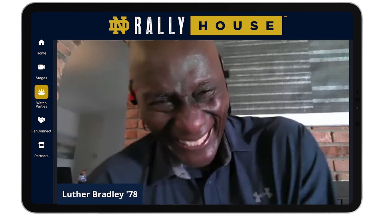 notre dame rally house