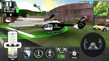 Plane Car Helicopter models-Helicopter Flight Pilot Simulator-Android Gameplay