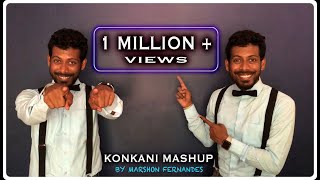 Video thumbnail of "Konkani Mashup | All Time Konkani Hit Songs | One Beat 15 Songs | Famous Old Konkani Songs"