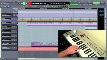 Cover of - Seven Nation Army - ZynAddSubFX - Ardour - Linux