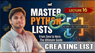 Python List Creating(Lecture 16) in Hindi