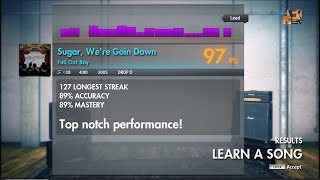 Fall Out Boy - Sugar, We're Goin Down Rocksmith 2014 DLC