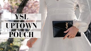YSL Uptown Clutch review - Midsize Steph