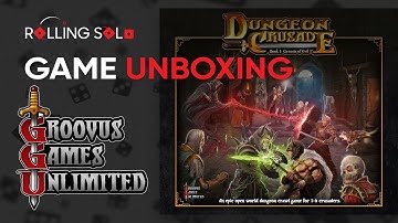 Dungeon Crusade Book I: Genesis of Evil | Game Unboxing