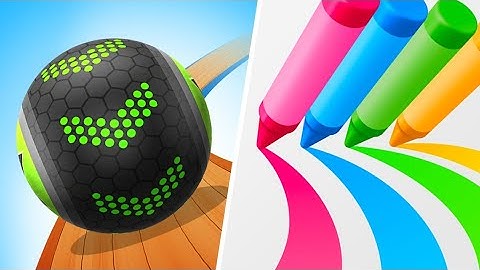Going Balls vs Pencil Rush 3D - All Level Gameplay Android,ioS NEW BIG APK UPDATE