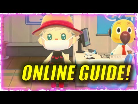 🌏 How To Play Online, Invite Friends, & Generate an Island Code! Animal Crossing New Horizons!