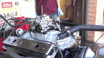 5.7 liter Chevy Vortec with edelbrock and carb