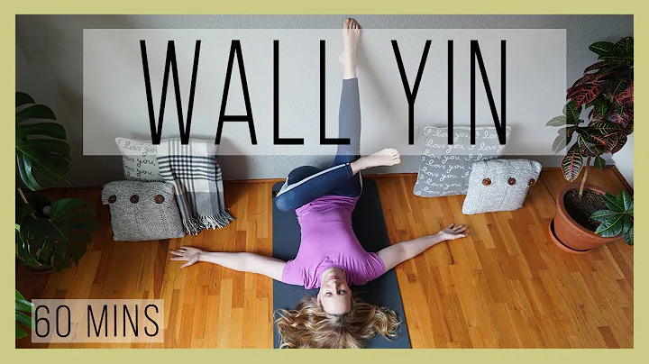 60 min Yin Yoga Wall Sequence - LIVE