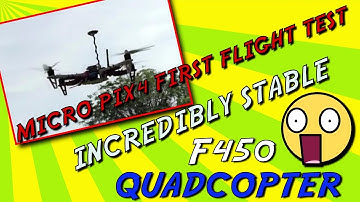 F450 Drone Build with MICRO PIX4 | INCREDIBLY STABLE