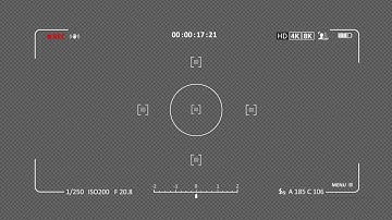 Camera Recording Screen 04 Stock Motion Graphics