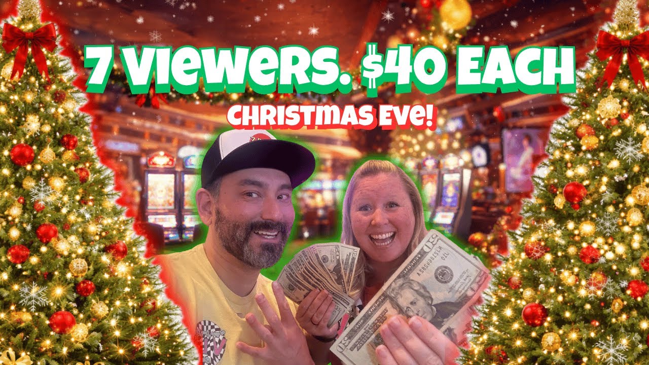 🎄 Christmas Eve Viewer Challenge! 🎰💝