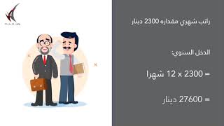 احتساب ضريبة الدخل للأفراد في الأردن - القانون المعدل لسنة 2020 - واكب / الجزء الثاني