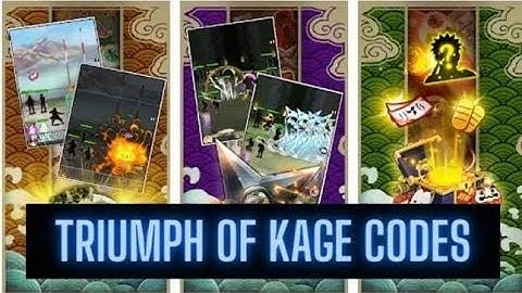 Triumph of Kage/Arashi Adventure All Giftcodes - How to Redeem Codes // Triumph of Kage 8 Codes