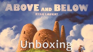 Above and Below Board Game Unboxing