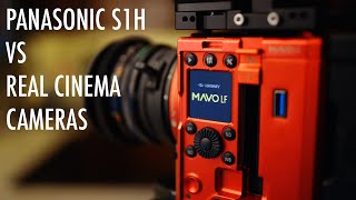 Panasonic S1H Vs Real Cinema Cameras