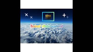 very nice and amyzing arabic nat in new style by kainat abdul waheed 2022 ya taiba ya taiba