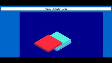 Simple Stack Game using JavaScript