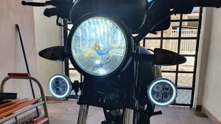 Como poner Faros Auxiliares A Moto